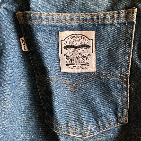 Vintage Levi’s Straight Leg Jeans Sz 26 - Picture 4 of 12